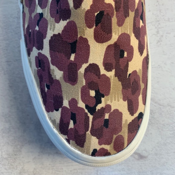 Keds x Elizabeth and‎ James Purple Floral Print Slip On Sneakers Shoes - Picture 6 of 12